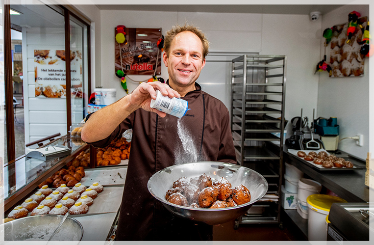 De Oliebollenbakkerij - Vers gebakken glutenvrije oliebollen en krentenbollen